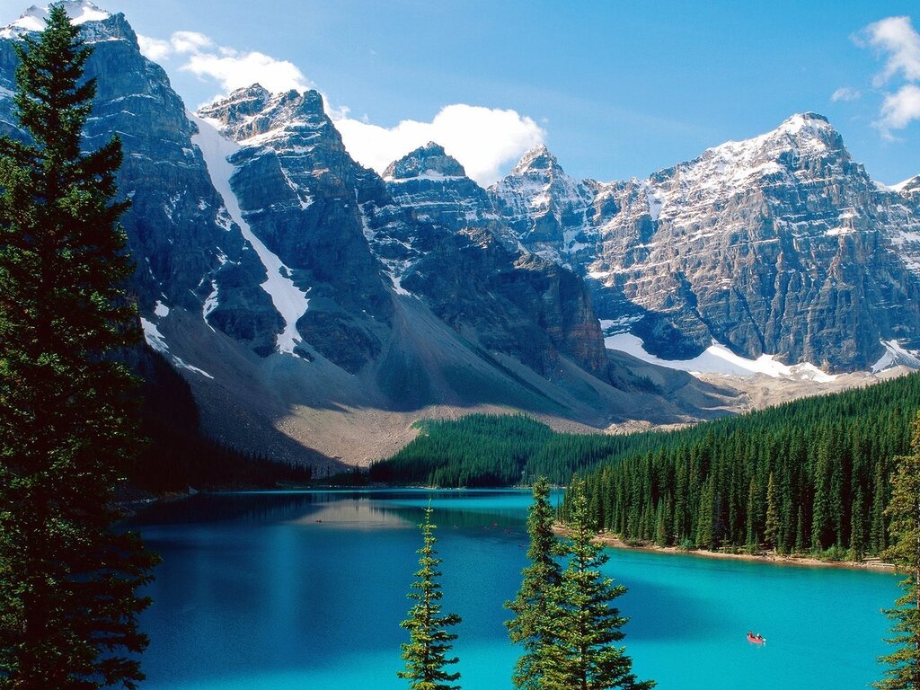 Долина десяти пиков. Озеро Морейн в Канаде. Ледниковое озеро Морейн, Канада. Ландшафты Морейн, Канада. Озеро Морейн Альберта Канада HD.